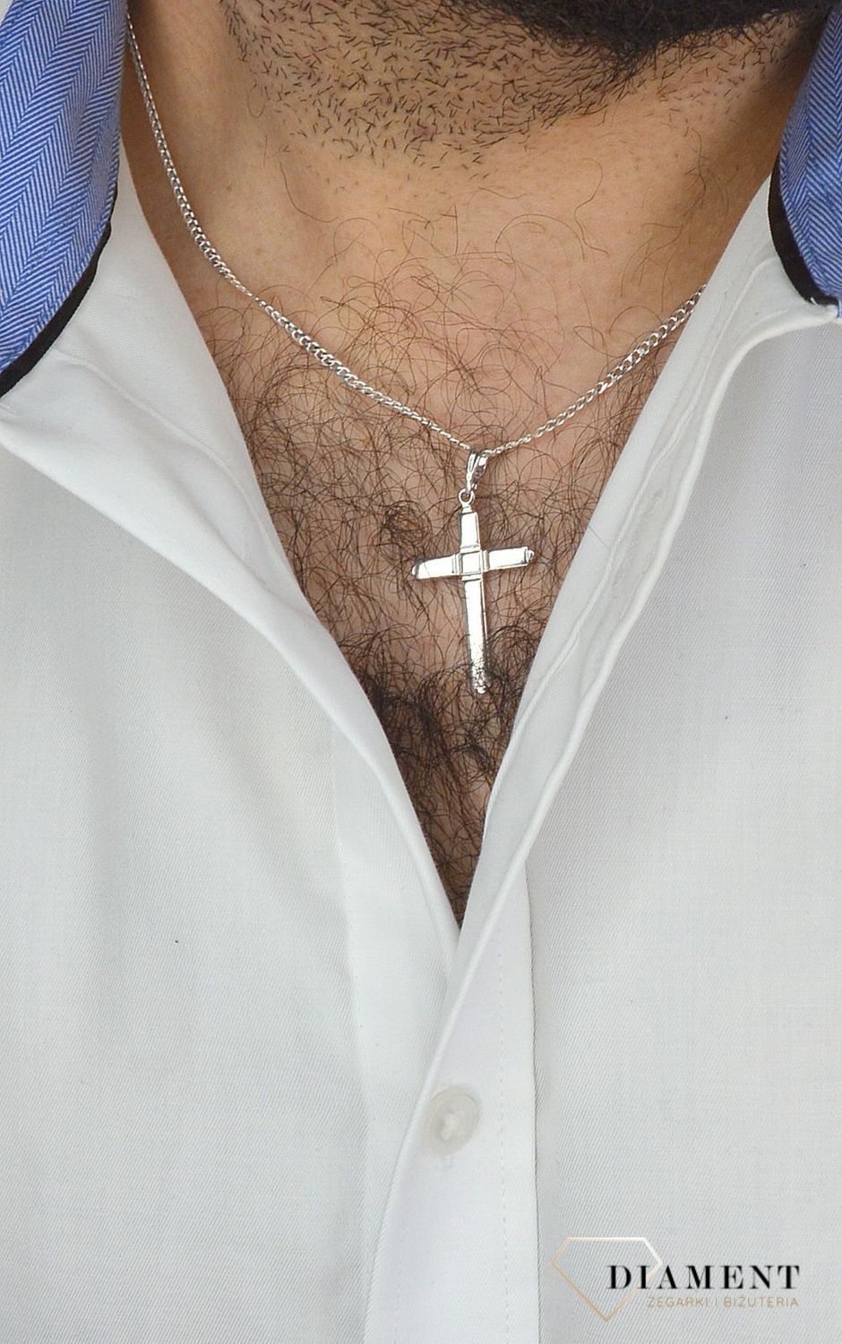 Łańcuszek srebrny 925 Pancerka rodowana DIA-LAN-758512-60-925 2,5mm (1).jpg